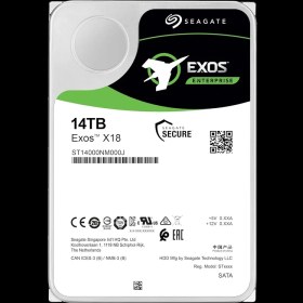 تصویر هارد اینترنال سیگیت مدل Exos X18 ST14000NM000J با ظرفیت 14 ترابایت Seagate Exos X18 ST14000NM000J 14TB