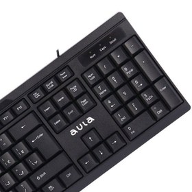 تصویر کیبورد سیم دار آئولا مدل AK205 
