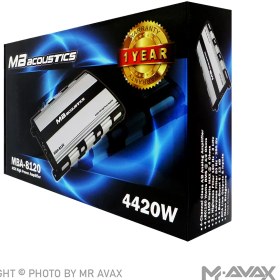 تصویر MBacoustics MBA 8120 آمپلی فایر ام بی اکوستیک MBA-8120