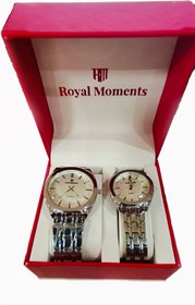 تصویر ساعت مچی Royal Moment ست مردانه و زنانه