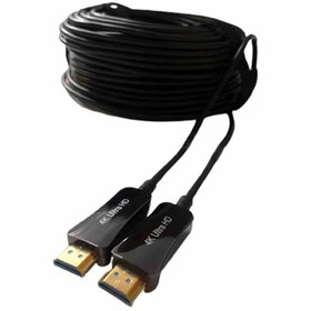 تصویر کابل HDMI v2.0 فیبر نوری فرانت 50 متری Fiber Optic Faranet HDMI v2.0 Cable 50M