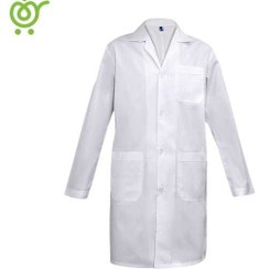 تصویر روپوش پزشکی مردانه پالس ویژن سایز ۴۴ 