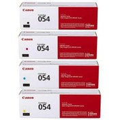 تصویر کارتریج لیزری رنگی کانن مدل 054 چهار رنگ 
