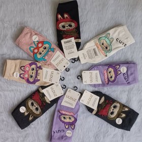 تصویر جوراب لبوبو Ulbuz - کرم 