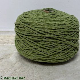 تصویر نخ مکرومه سبز ۲۵۰ گرمی 