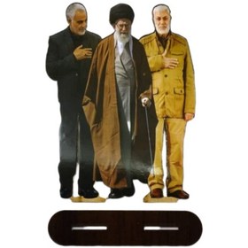 تصویر 20700653-ابومهدی و سردار-استند متوسط رومیزی(13در18سانت) 