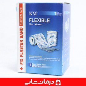 تصویر چسب حصیری کی ام km سایز 10x10 چسب ضد حساسیت non woven 