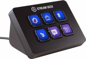 تصویر کنترلر تولید محتوا الگاتو Stream Deck Mini ا elgato Stream Deck Mini Controler elgato Stream Deck Mini Controler