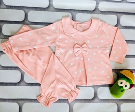 تصویر بلوز و شلوار قلبی 