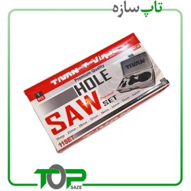 تصویر گرد بر ۱۱ پارچه تیوان 