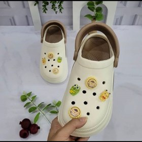 تصویر کراکس زنانه لژدار مدل آبنباتی (پین برجسته) 