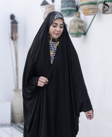 تصویر چادر ظریف پیچک 