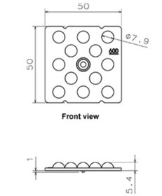 تصویر چیپ ۴۸ وات DOB مازی نور 