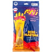 تصویر دستکش ظرفشویی ساق بلند رز مریم سایز L 