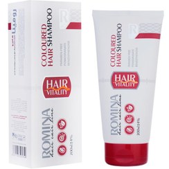 تصویر شامپو رومینا تثبیت کننده رنگ مو 200 میل Romina Coloured Hair Shampoo 200ml