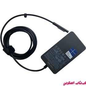 تصویر شارژر اورجینال مایکروسافت سرفیس پرو Microsoft Surface Pro 4 Microsoft Surface Pro 4 Original Adapter