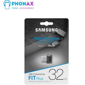 تصویر فلش مموری سامسونگ مدل FIT Plus USB 3.1 ظرفیت 32 گیگابایت Samsung Fit Flash Memory - 32GB