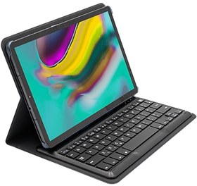 تصویر کاور کیبورددار تارگوس Targus Slim Bluetooth Keyboard Case for Galaxy Tab S6 Lite 