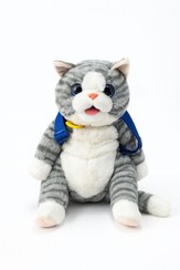 تصویر کوله پشتی گربه سخنگو 