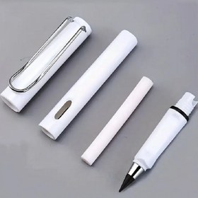 تصویر مداد بینهایت ۴ عددی با پاک کن 