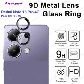 تصویر محافظ لنز دوربین رینگی مناسب برای گوشی شیائومی Redmi Note 13 Pro 4G Camera lens protector Ringi For xiaomi Redmi Note 13 Pro 4G