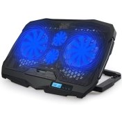 تصویر پایه خنک کننده لپ تاپ کول کلد مدل A18 با ۴ فن 