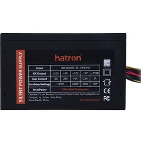 تصویر پاور کامپیوتر هترون HPS280 Hatron HPS280 Power Supply