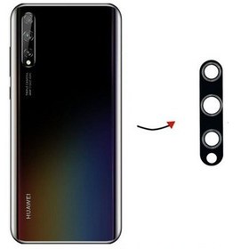 تصویر شیشه دوربین huawei Y8p 2020 