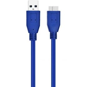 تصویر کابل هارد USB3 فلت 50 سانتی 