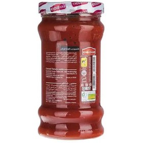 تصویر کنسرو رب گوجه فرنگی خوشاب مقدار 600 گرم Khoushab Canned Tomato Paste 600 gr