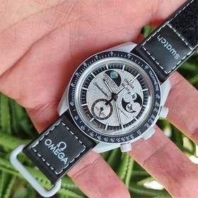 تصویر ساعت امگا سواچ Omega x Swatch Earth phase 