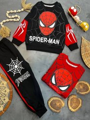 تصویر بلوز وشلوار پسرانه مرد عنکبوتی 