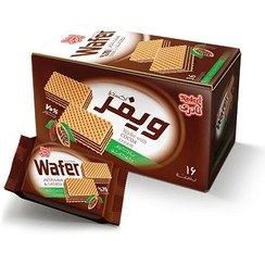 تصویر ویفر با طعم کاکائو نادری 