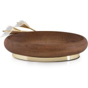 تصویر آجیل بیضی چوب و برنج گل شیپوری 