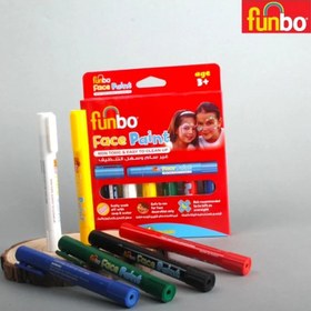 تصویر گریم صورت 6 رنگ فونیو 