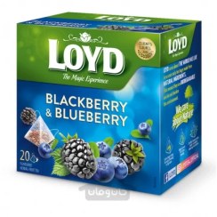 تصویر چای بلوبری و توت سیاه لوید 40 گرم Loyd ا Loyd tea blackberry & blueberry 40 g Loyd tea blackberry & blueberry 40 g