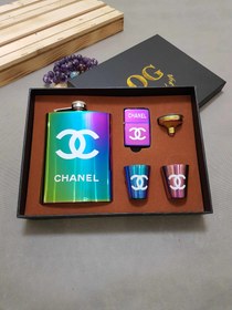 تصویر بطری جیبی چنل فندکدار Chanel pocket bottle with lighter