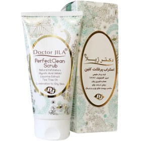 تصویر اسکراب پرفکت کلین دکتر ژیلا حاوی روغن درخت چای Doctor Jila Perfect Clean Scrub 130 ml