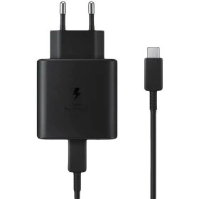 تصویر شارژر دیواری 45 وات سامسونگ مدل EP-T4510 به همراه کابل تبدیل USB-C شارژر موبایل شارژر دیواری سامسونگ مدل EP-T4510 به همراه کابل تبدیل USB-C