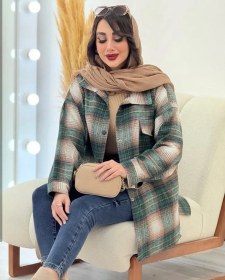 تصویر شکت پشمی بغل دکمه 