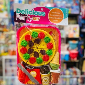 تصویر ست فست فود چسبی 