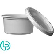 تصویر کاسه خورشتی با درب سفید هر عدد 