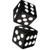 تصویر تاس مشکی 