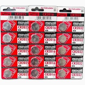 تصویر باطری سکه‌ایی برند MAXELL - CR2016 