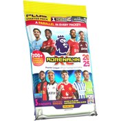 تصویر پک آلبوم و کارت بازی فوتبالی Adrenalyn XL PLUS مدل Premier League سری Starter Pack فصل 2025 