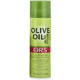تصویر اسپری براق کننده و حالت دهنده مو گره باز کن شاین بالا حاوی عصاره زیتون olive oil - مدل ORS ا OLIVE OIL ORS OLIVE OIL ORS