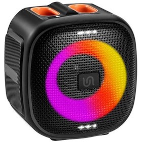 تصویر اسپیکر بلوتوثی قابل حمل پرودو مدل Soundtec Flash RGB Portable Bluetooth 16W STRGBS porodo Soundtec Flash RGB Portable Bluetooth 16W STRGBS