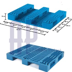 تصویر پالت پلاستیکی کد ۲۰۰۲ pallet-plastic