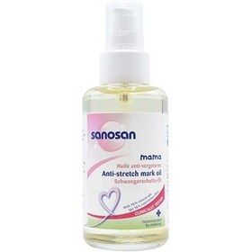 تصویر روغن ماساژ مادران باردار 100 میلی لیتر سانوسان ا Sanosan Mama Anti Stretch Mark oil Sanosan Mama Anti Stretch Mark oil