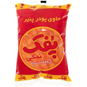 تصویر پفک نمکی خانواده 110g مینو 